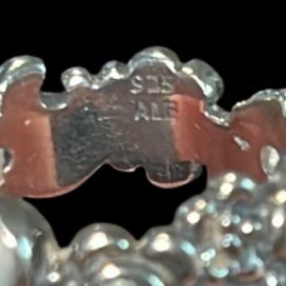 RETIRED Authentic Pandora Nature's Serenity Moonstone Ring - LNC - Picture 5 of 5